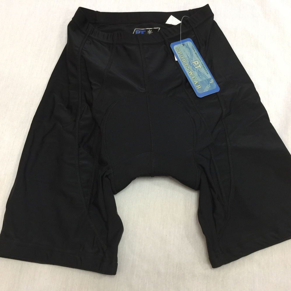 🏀    NWT PT SPORTSWEAR WOMENS ATHLETIC PADDED SHORTS L 🏀
